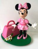 Peça - Minnie Rosa com Bolsa